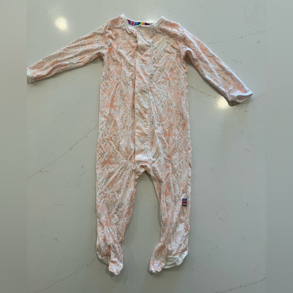Seas the Day Modal Footie by Magnetic Me 6-9M NWOT
